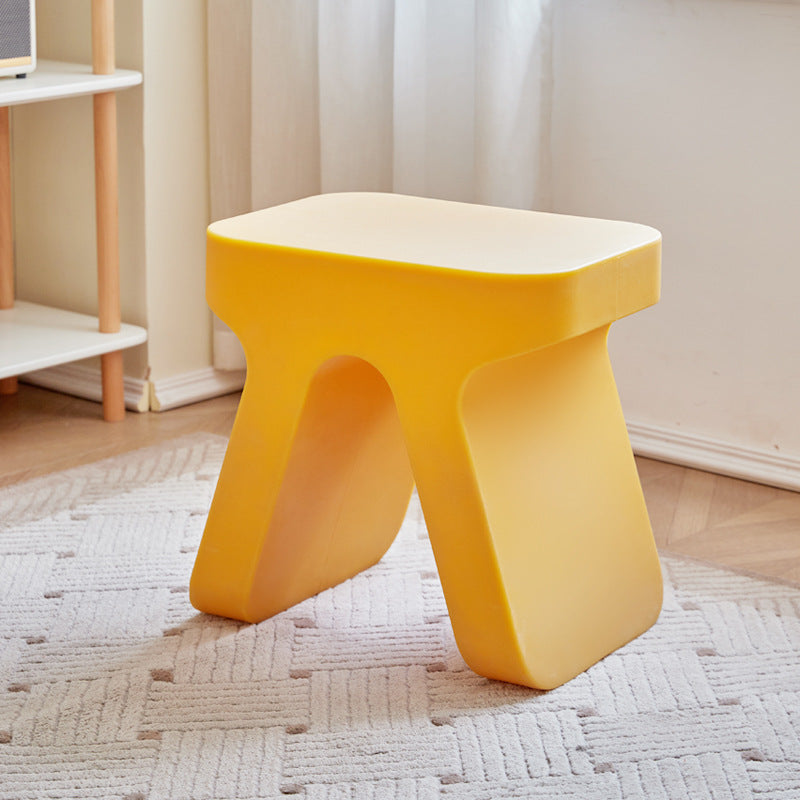 Ins small stool for home, shoe changing stool, shoe stool, door plastic children's stool, multi-color optional, modern casual small