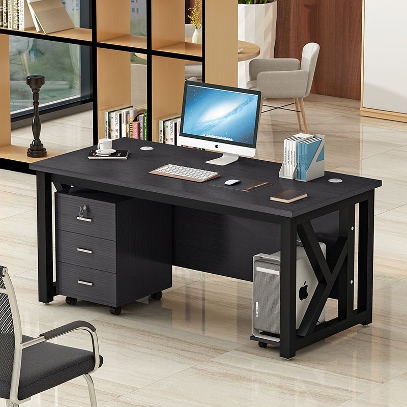 Boss desk office computer desk casual modern for home study desk staff double employee workstation special writing desk
