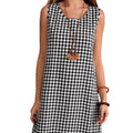 European and american cross-border  summer new sleeveless casual designer a-line maxi dress for women