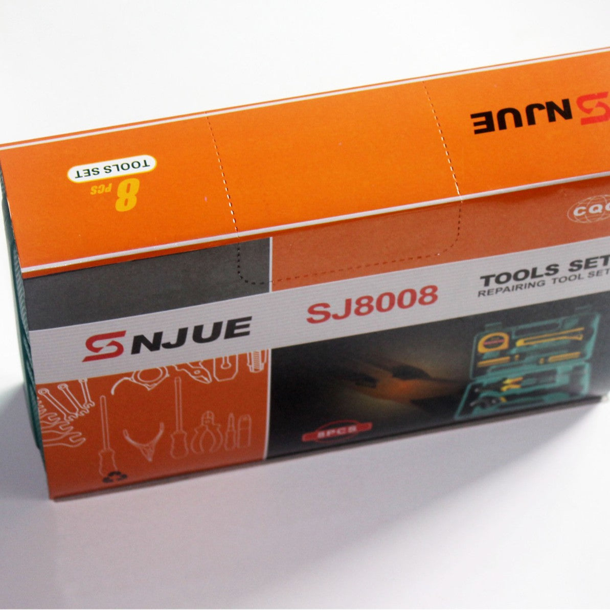 Deep Dig Toolbox Set Hardware Tools Set 8008 Portable Combination Tool with Wrench Gift Tool Set