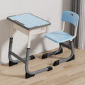 Adjustable height, thickened children's study desk - ideal for elementary and middle school tutoring classes, writing, and school use