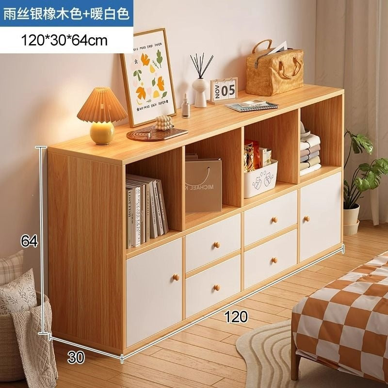 Bookshelf kindergarten reading rack multifunctional simple storage cabinet living room storage cabinet for home floor-standing storage rack