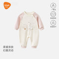 Babibele clothes xinjiang long staple cotton baby girl long sleeves one-piece newborn rompers harem pajamas soft