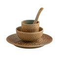 Wheat field; 4-piece set