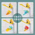 Factory direct: baby & kids silicone hand washing aid - anti-splash extended spout faucet extender for sinks