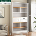 [double drawer and one door] warm white + rubber wood color 102x24