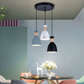 Restaurant chandelier three-head modern casualpopular dining table lamp scandinavian dining room bar creative lighting fixtures  new style