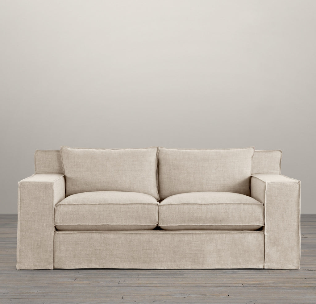 American small apartment fabric sofa combination Nordic simple removable and washable bed and breakfast hotel living room three-person sofa chair