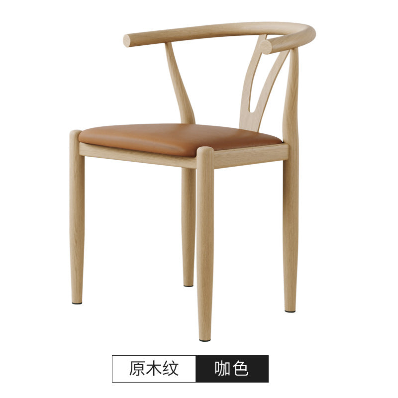For homedining chair backrestcommercial horn restaurant tea chair taishi chair comfortable sitting tea table restaurant dining table stool