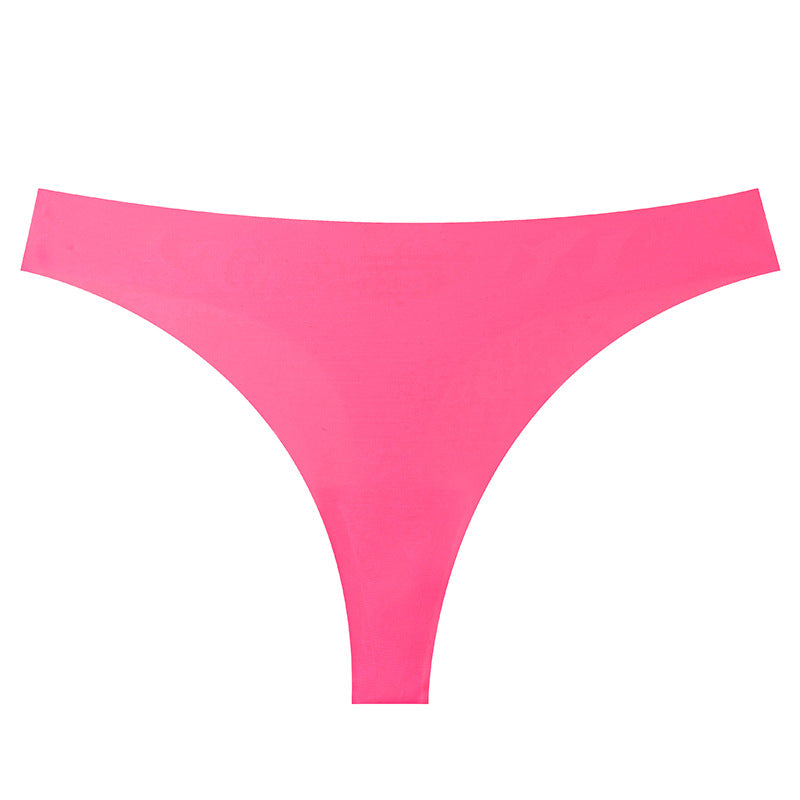 factory personalized thong nylon nylon pure cotton crotch t-pants plaid breathable low-waist seamless women's underwear