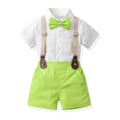 boyssuitk-stylenew arrivalwhite shirtkids handsome fashionable spring and summer baby style trendy birthday children's clothing