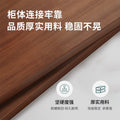 Bookcase floor-standing locker for home living room display cabinet wall-mounted storage locker bedroom with door dust-proof bookshelf