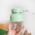 , top-tier 4-blade juicer! your portable juice bar, 2-in-1! automatic juicing cup + sports water bottle for outdoor use