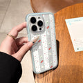 Suitable for iphone 17 korean ins style striped bunny strawberry mobile phone case apple 16 girly heart 15/14 anti-fall