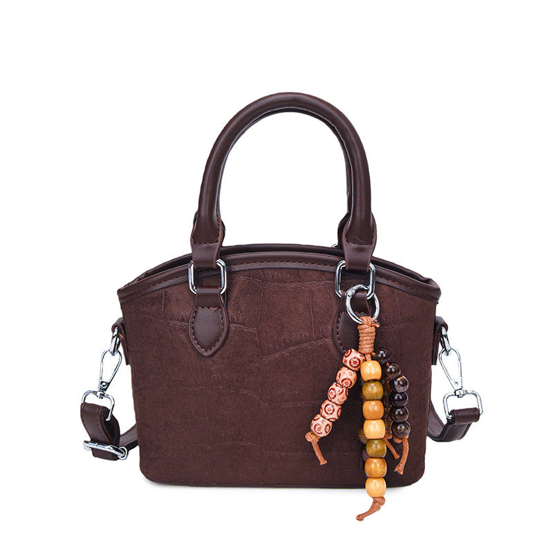 minimalist premium embossed handbag for women, 2025 new arrival, unique design, commute & casual crossbody bucket bag