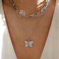 Wholesale autumn/winter sweater necklaces: european & american cross-border jewelry, multi-layered statement necklaces, trendy & high-end korean style ins necklaces