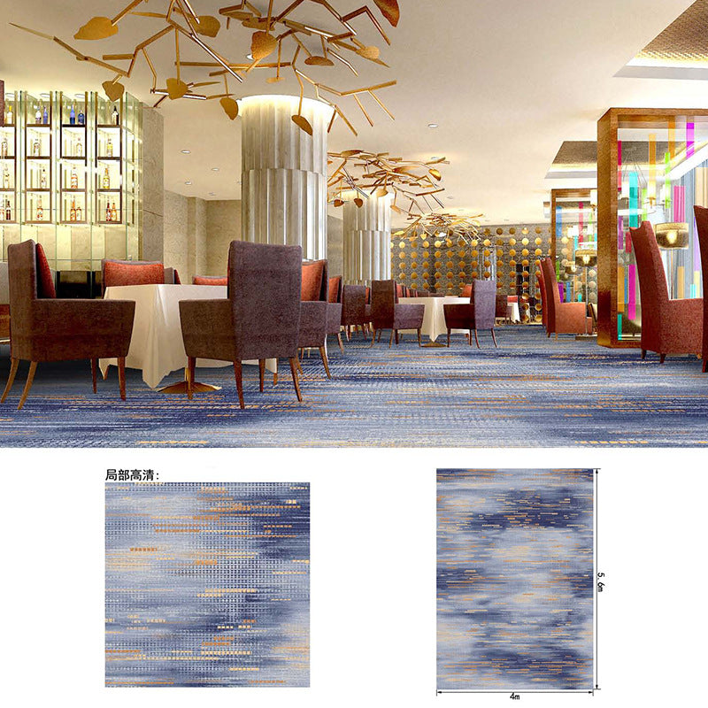 Vip meeting room reception area carpet, thickened nylon fire-retardant large area full coverage hotel stage conference hall carpet