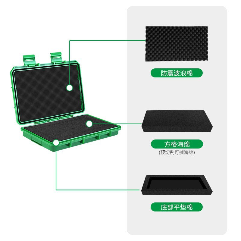 Sealed waterproof parts, accessories, tools, storage boxes, small precision instruments and equipment, safety protection boxes