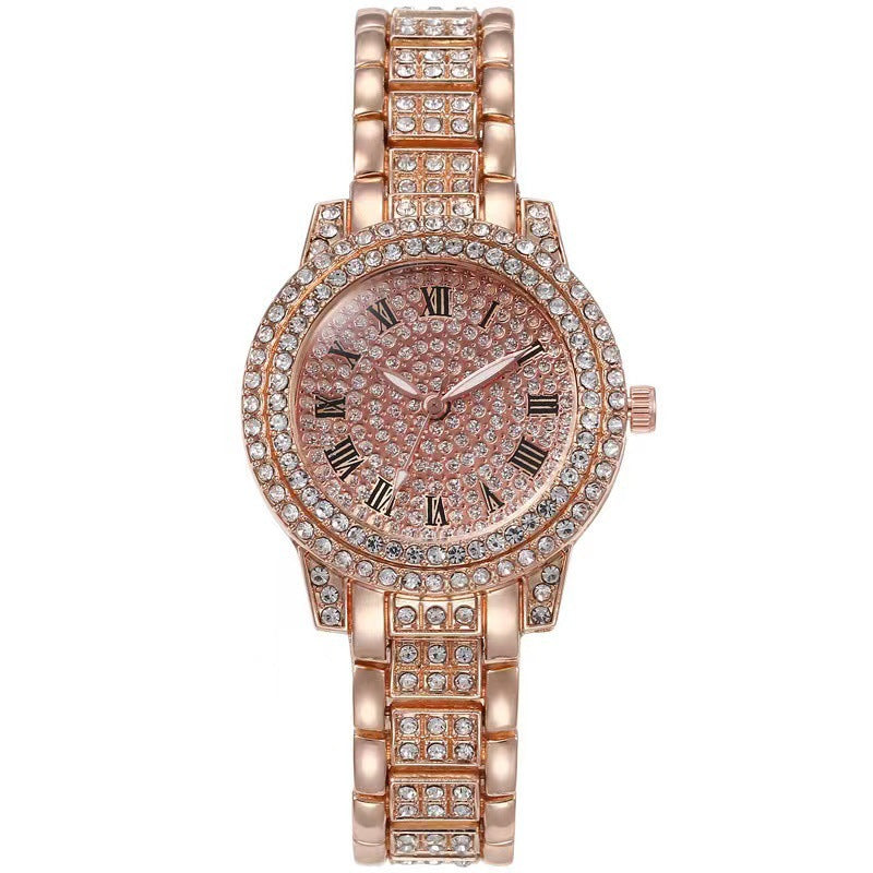 Live broadcast of foreign trade hot spot spot supply of beauty cornucopia bracelet watch women's diamond-encrusted quartz watch wholesale