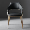 Luxury dining chair - modern minimalist casual study makeup stool - designer high-end villa italian restaurant chair