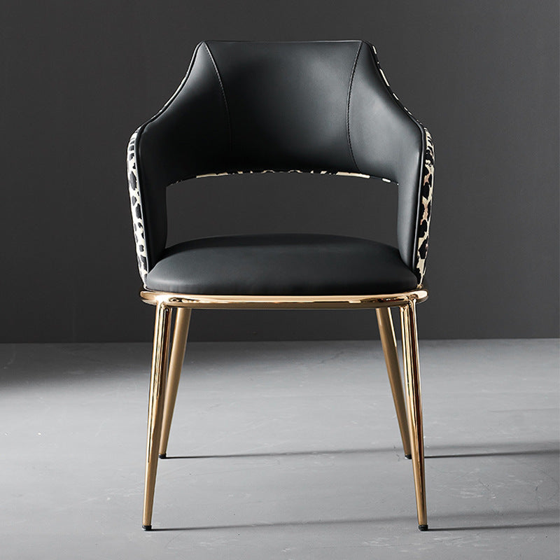 Luxury dining chair - modern minimalist casual study makeup stool - designer high-end villa italian restaurant chair