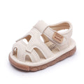 Baby sandals summernew arrival boys soft bottom toe cap toddler shoes baby shoes kidsnon-slip upgraded calling shoes