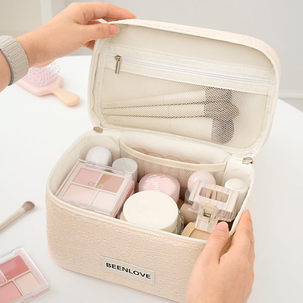 Beilian new fashion cosmetic bag high value travel large capacity lipstick skin care product storage bag portable toilet bag