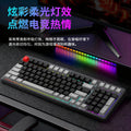 Lenovo k5098 wired silent mechanical keyboard - 99 keys, mixed color lighting, wired office thinkplus