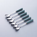 Gray blue spoon
