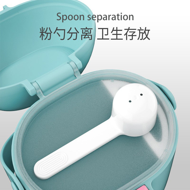 Large-capacity baby milk powder storage box, snack storage box, baby complementary food, rice noodles, sealed jar, maternal and infant products