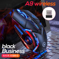 Silver sculpt a9 illuminated silent gaming wireless mouse - pink edition for laptops - cross-border private mold wholesale