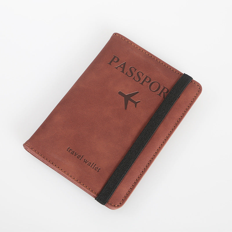 Passport Clip Photo Protective Case Passport Storage Bag Card Bag Document Storage Bag Passport Bag Travel Ticket Clip