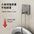 304 stainless steel adhesive hooks - heavy duty, punch-free, wall-mounted towel hooks for bathroom, kitchen, and door backs