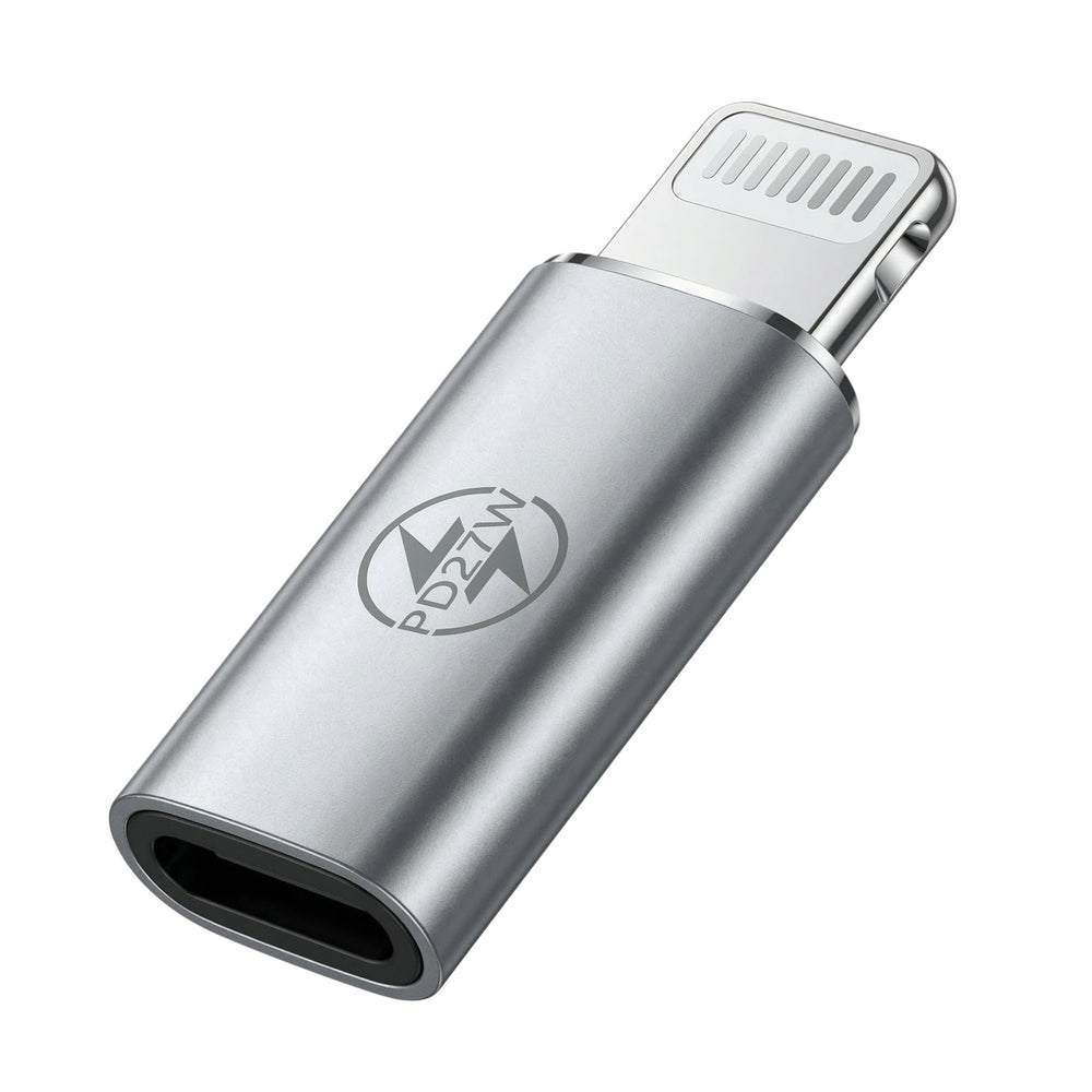 Suitable for apple mobile phone charging adapter type-c female to lightning interface converter pd fast charging tpc
