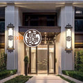 New arrival wall lamp solar energy chinoiserie house door balcony aisle outdoor waterproof corridor outdoor courtyard fashion
