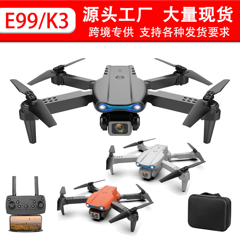 bestseller e99 drone: 4k hd aerial photography, dual camera, long-endurance, foldable quadcopter remote control aircraft