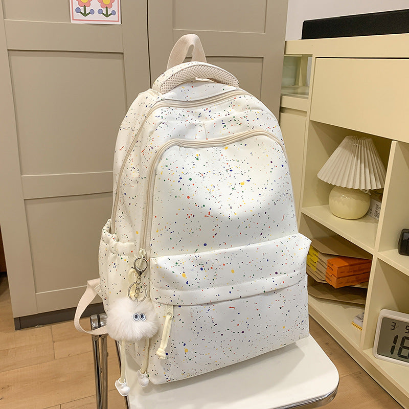 2025 new arrival: fresh & chic backpack - korean style minimalist women's school bag, large capacity lightweight backpack