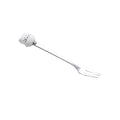 Cute cartoon stainless steel ceramic spoon ice cream scoop soup spoon wholesale fruit fork spoon high-value mixing spoon