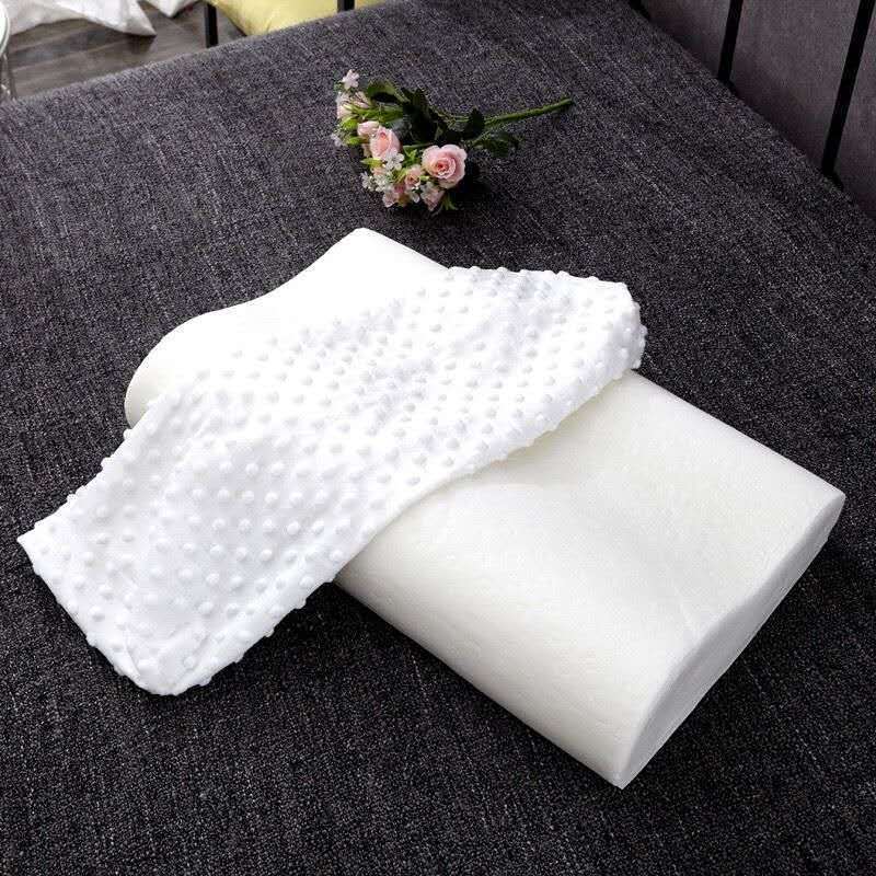 Space memory pillow, neck pillow, sleep aid, anti-mite, slow rebound memory pillow, adult health pillow, high pillow that won't collapse