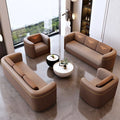 Modern casual single sofa chair sales department reception three-person fabric sofa hotel foot bath reception leather art accessible luxury