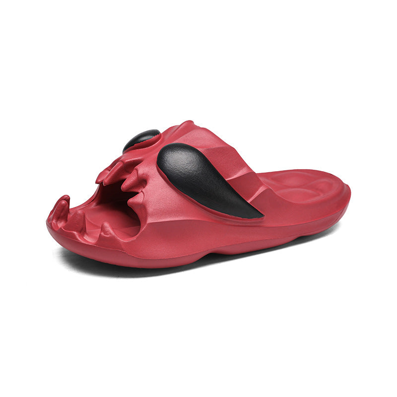 EVA men's slippers summer 2025 new funny slippers home trend thick bottom women's personality wholesale one-word drag