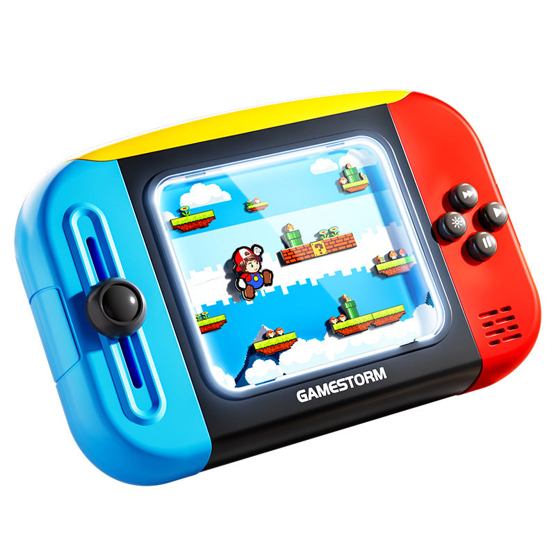 Pocket game console puzzle nostalgic old-fashioned retro electronic Mary children's mini puzzle boys and girls eye protection toys