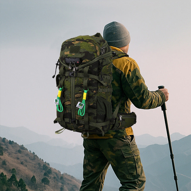 New waterproof outdoor mountaineering bag hiking short-term travel camouflage backpack business trip computer travel camping backpack