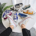 Classic 1970s low-top canvas shoes - unisex retro oiled veneer shoes - korean style student canvas sneakers for men and women