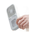 Portable foldable handheld semiconductor fan - cool compress mini portable desktop fan - mini neck hanging outdoor fan