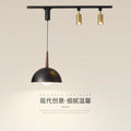 Restaurant track chandelier movable rocker arm universal adjustable telescopic french rotate dining table bar chandelier