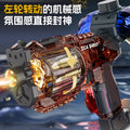 new revolver electric ice blast energy ring fully automatic continuous large capacity cool sound effect lighting water gun