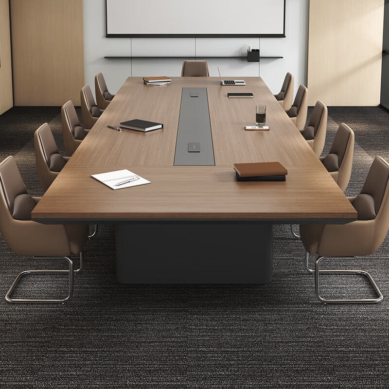 Saint li conference table long table large reception table negotiation training table strip conference room table and chair combination