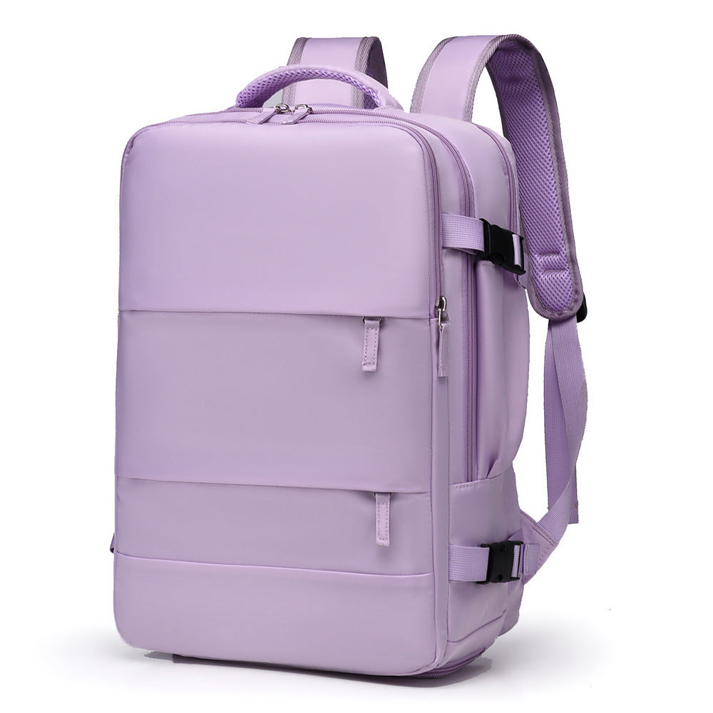 Business commuting large capacity laptop bag travel light backpack Korean version fashion casual backpack
