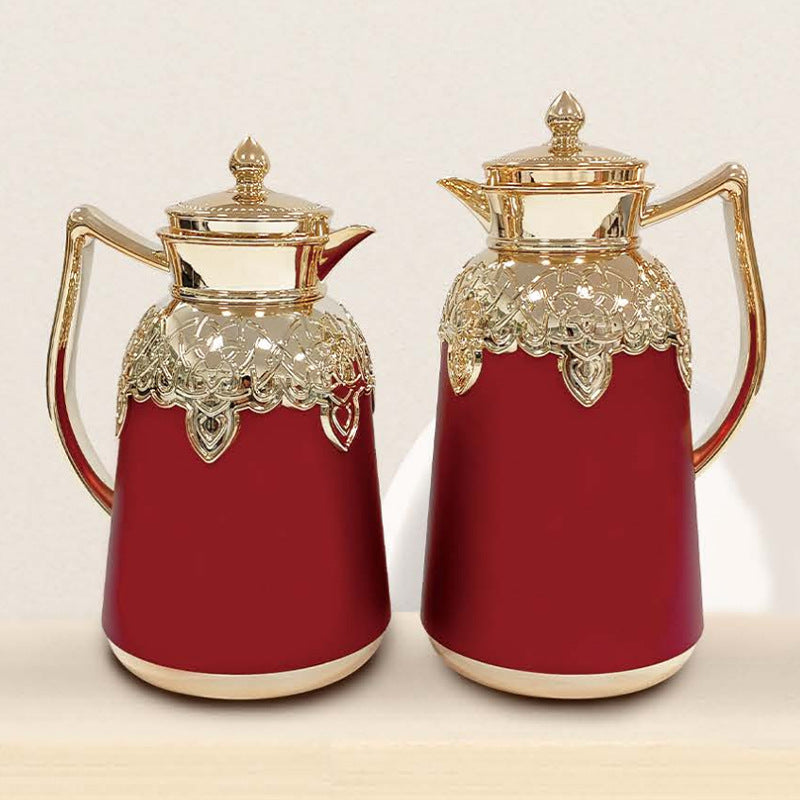 Wholesale gifts coffee pot thermos pot for home large capacity european style coffee pot